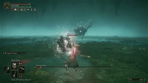 Elden Ring Black Flame No Scope Headshot Kill Ancestor Spirit Youtube