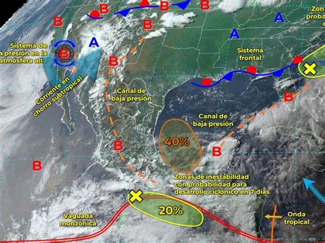 Clima En M Xico Hoy De Junio De Se Esperan Lluvias Y M S De