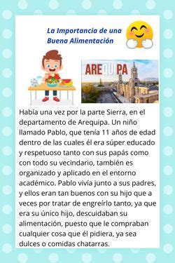 Book Creator La Buena Alimentación