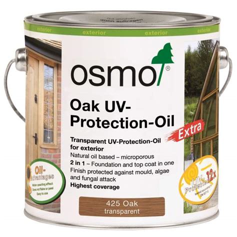 Osmo Uv Protection Oil Extra Satin Matt 425 Oak 25l