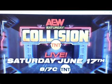 Aew Announces New Dynamite Collision Dates Youtube