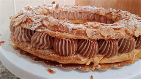 Paris Brest crème diplomate au chocolat YouTube