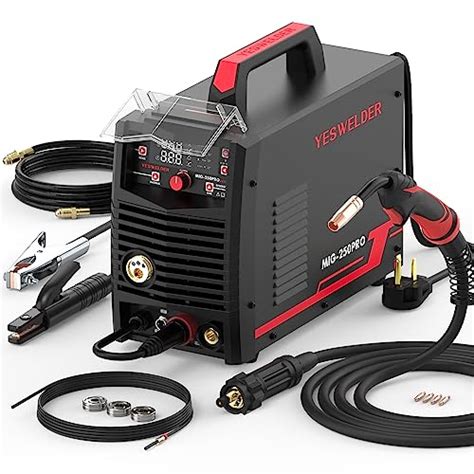 YESWELDER MIG 250 PRO Aluminum MIG Welder 250Amp 220V Gas MIG Gasless