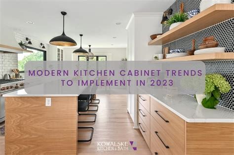 Modern Kitchen Cabinet Trends for 2023