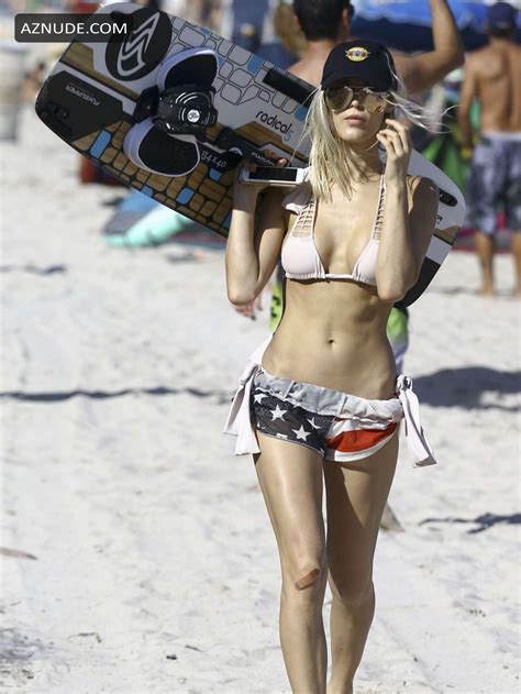 Joy Corrigan Sexy In Tiny Bikini And Shorts In New Shoot Miami AZNude