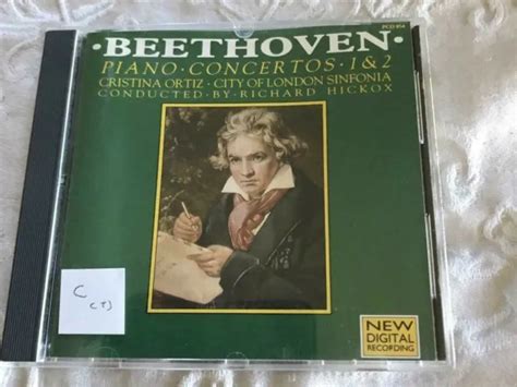 Beethoven Piano Concertos No 1 And 2 In C Major And B Flat Major London Sinfonia Cd 2495