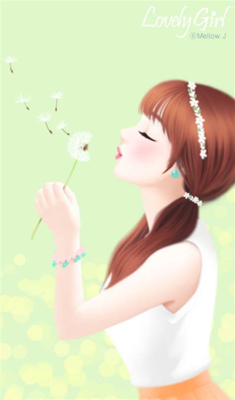 Comel Wallpaper Gambar Kartun Korea Cantik Dan Imut 57 Kartun Korea Ideas Kartun Gadis Animasi