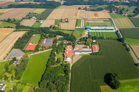 Rödinghausen aus der Vogelperspektive Schulgebäude der Gesamtschule