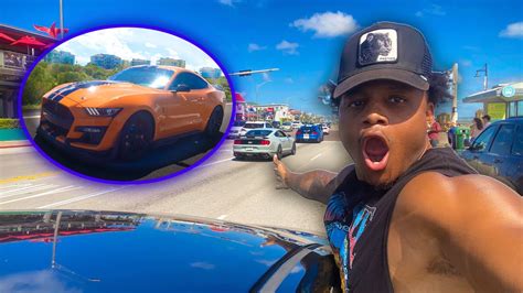 The Biggest Ford Shelby Mustangs Freeway Takeover Cruise YouTube