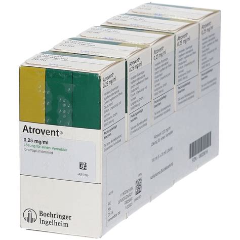 Atrovent 250 µgml Lösung Fevernebler 5x20 Ml Mit Dem E Rezept Kaufen