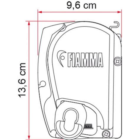 Roleta Markiza W Kasecie F Polar White Royal Grey Fiamma