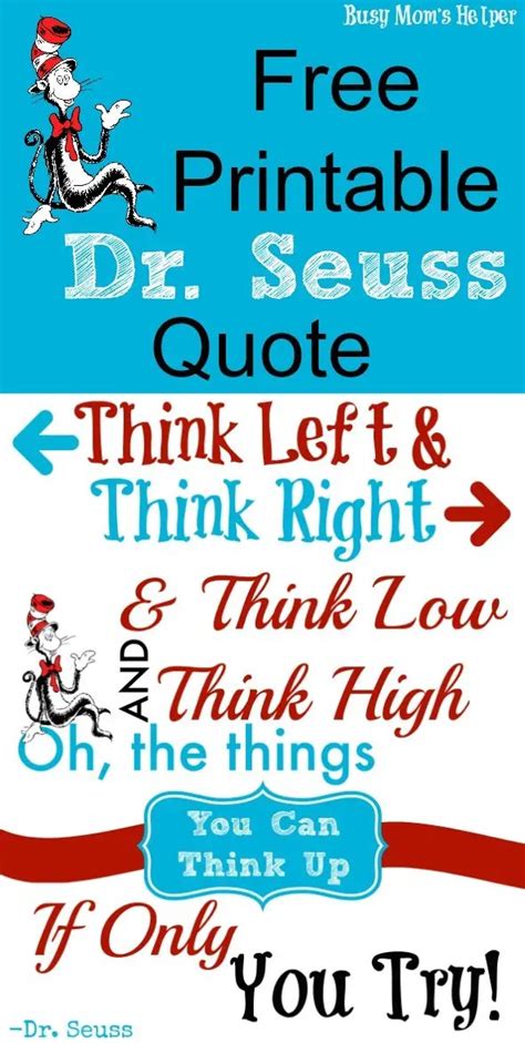 Dr Seuss Free Printable Quotes Printable Word Searches