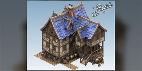 Isometric Medieval Tavern Sprites By Remos