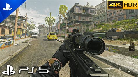 PS5 Modern Warfare III Favela Beta Gameplay ULTRA Realistic