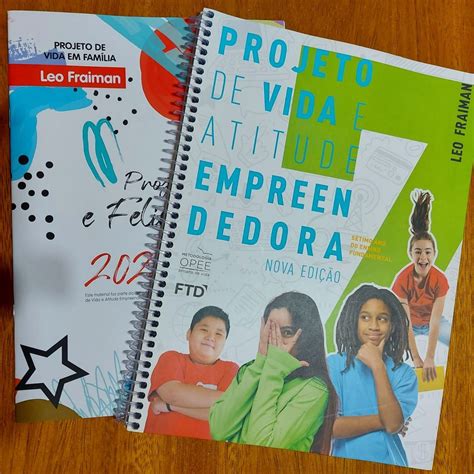 Projeto de Vida e Atitude Empreendedora 7º Ano Livro Ed Ftd Usado