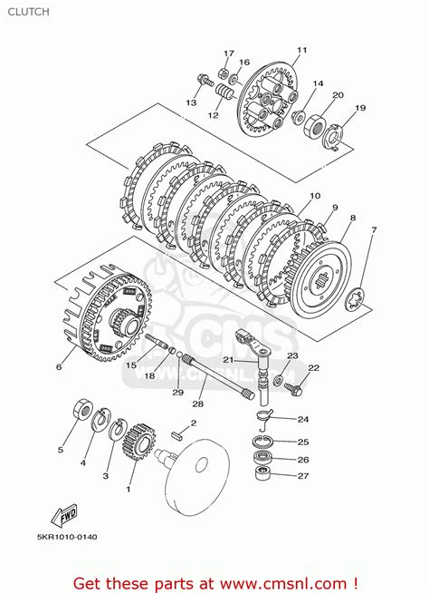 Yamaha Xvs250 2002 5kr5 Sweden 1a5kr 300e2 Clutch Buy Original Clutch