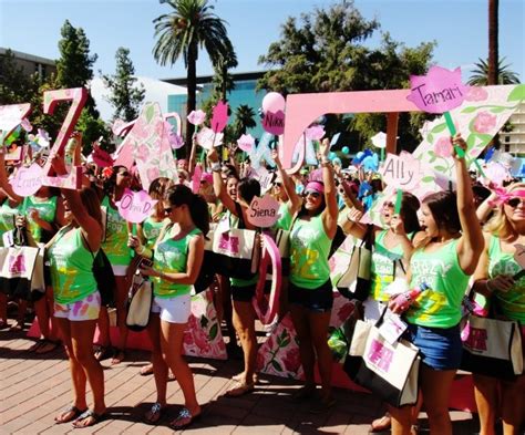 Delta Zeta At Arizona State University Deltazeta Dz Bidday Sorority