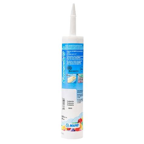 Mapei Keracaulk U 10 5 Oz Avalanche Paintable Latex Caulk In The Caulk Department At