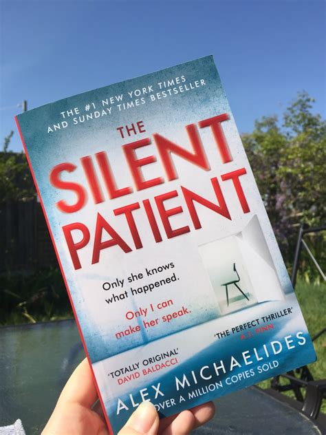 Book Review The Silent Patient By Alex Michaelides Della Loves Nutella