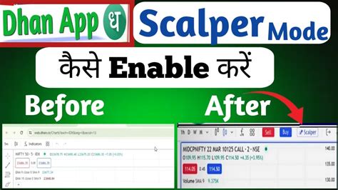 Dhan App Me SCALPER Mode Kaise Enable Kare How To Enable Scalper Mode