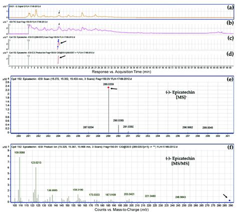 Extracted Ion Chromatogram EIC Of Primary Mass Spectrum MS1 And M Z