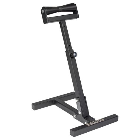 Titan Fitness Rackable Landmine Stand Nylon Roller Barbell Rest Load