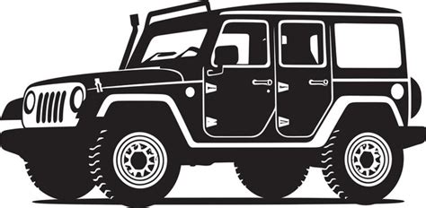 Premium Vector Jeep Life Vector Art Collection Customize Your Jeep Vector Logo