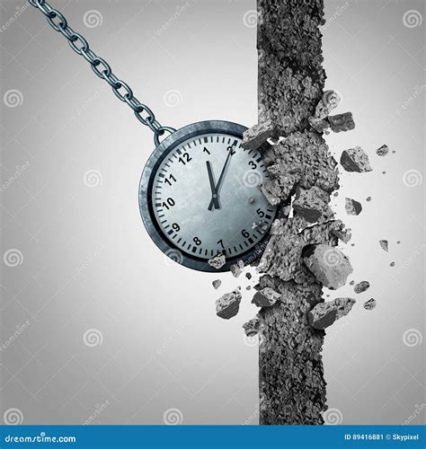 Time Limit Deadline Countdown Concept Cartoon Vector 54775383