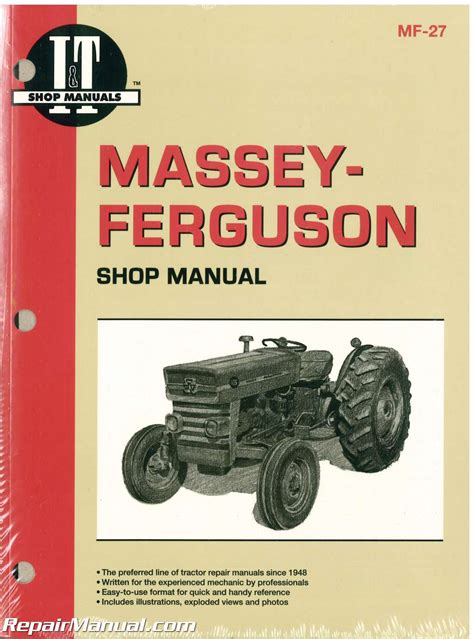 Massey Ferguson Mf Mf Mf Tractor Manual