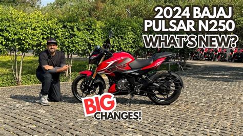 2024 Bajaj Pulsar N 250 Walk Around New Features Specs And Changes