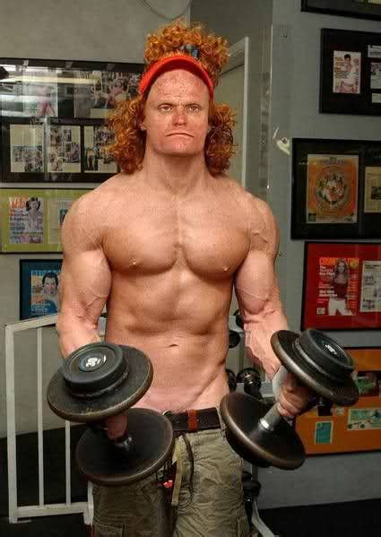 Carrot Top Synthol Shoulders