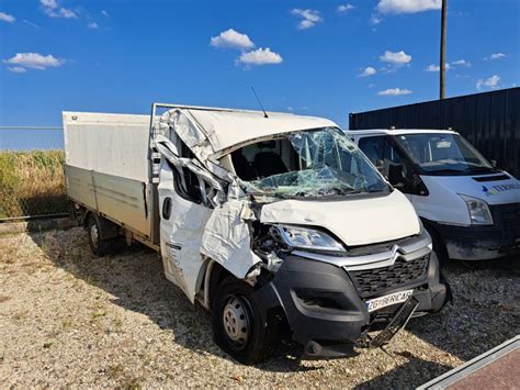 Citroen Jumper Hdi L G Otvoreni Sanduk Sa Rampom Karambol