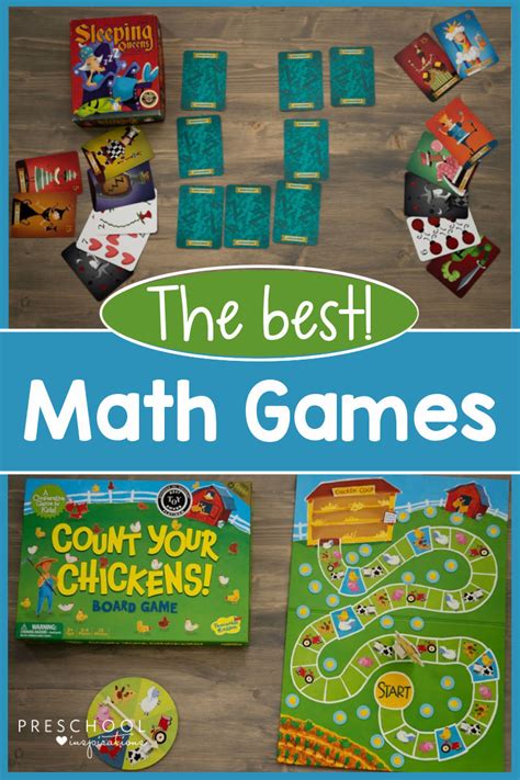 Math Board Games for Kids - Preschool Inspirations