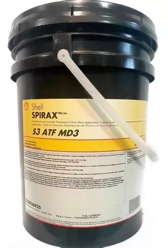 Óleo Transmissão Aut Shell Spirax S3 Atf Md3 Dexron 3 20l Frete grátis