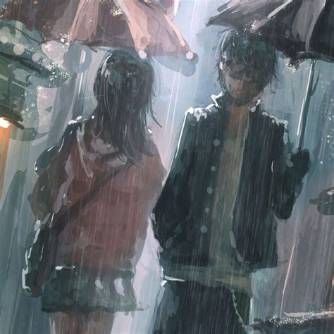 Anime Rain Scenery Wallpapers - Top Free Anime Rain Scenery Backgrounds ...