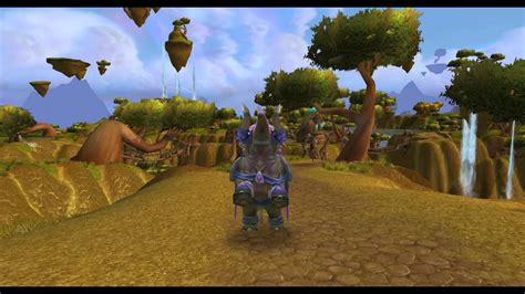 ZT Great Purple Elekk World Of Warcraft Mount YouTube