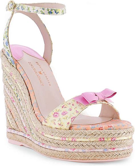 Sophia Webster X Loveshackfancy Lucita Espadrille Wedge Sandals Shopstyle