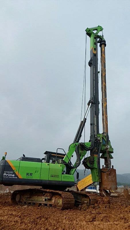 TYSIM KR125A Piling Rig Machine Max Pile Diameter 1300mm 78m Min Max