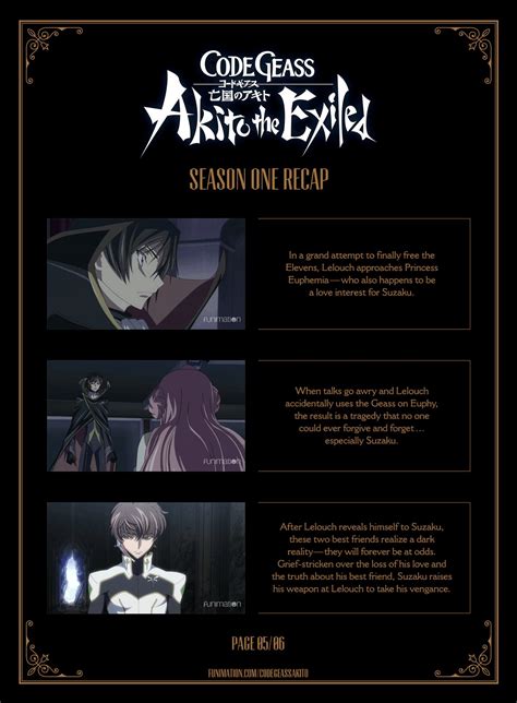 Funimation On Twitter What To Do After Reading The Last 5 Code Geass Recaps Read Part 6 And Get