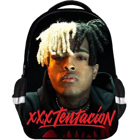 Xxxtentacion Backpack Schoolbag Baganime