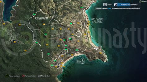 Forza Horizon 3 Komplettlösung Alle Scheunenfunde Schatzkarte alle