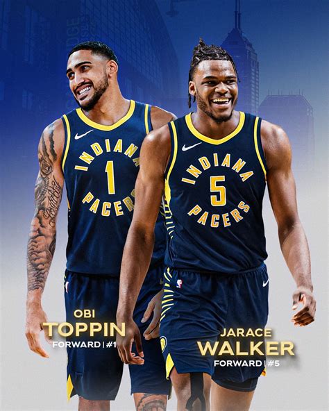 Indiana Pacers On Twitter New Numbers Obi Toppin Will Wear No 1