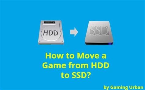 Put Games On Ssd Or Hdd