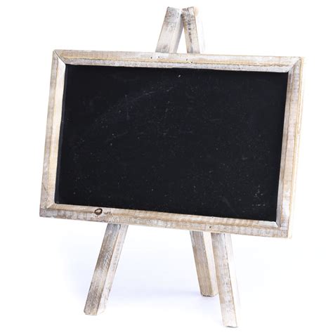 Distressed Wood Chalkboard Easel Mini Chalkboards Basic Craft