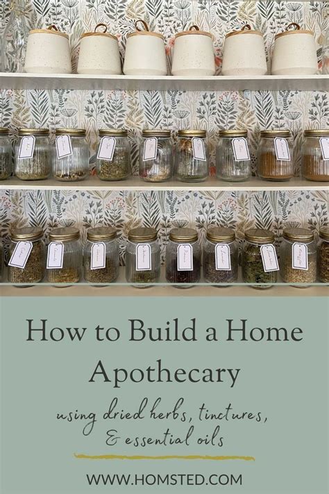 How to build a home apothecary – Artofit