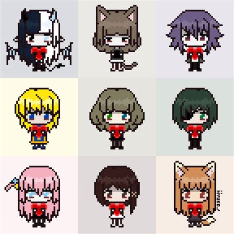 Pixel Art Practice By N Y U K O On Deviantart