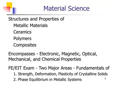 Ppt Material Science Powerpoint Presentation Free Download Id 3997406