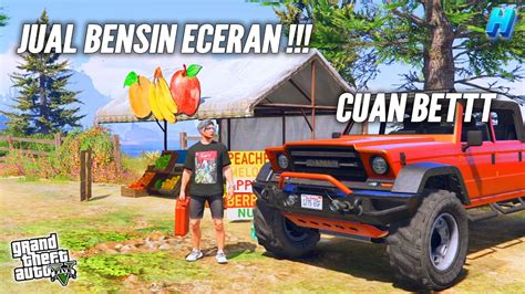 Jual Bensin Eceran Keliling Di Kota Hopefully Gta Roleplay Youtube