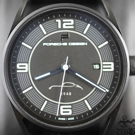 Porsche Design Automatic Titanium Black Dial Men's Watch - Etsy