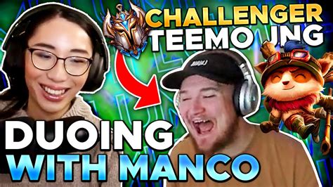 The Most Wholesome Duo Ever With Manco1 Challenger Teemo Jungle